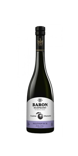 Baron hildprandt slivovice 50% 0,7L 629,-  
