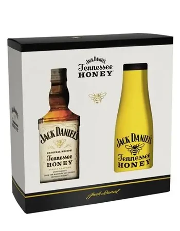 Jack Daniels honey 35% 0,7L + termoska 772,-