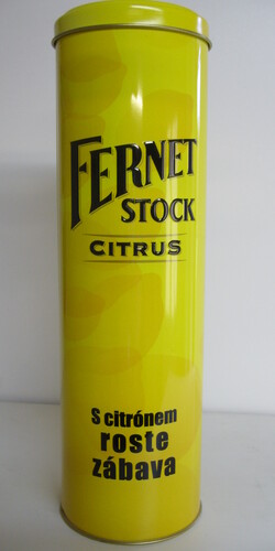 Fernet Stock citrus 0,5L v plechové tubě 170,-