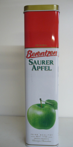 Berentzen saurer apfel 0,7L v plechové tubě 172,-