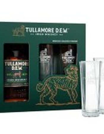 Tullamore dew 0,7L 40% + 2x sklo 546,-